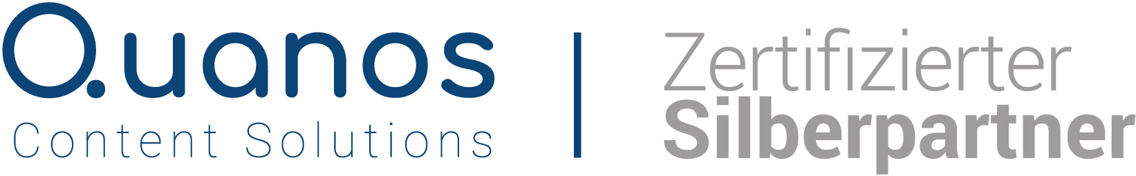 Quanos Content Solutions Silberpartner Logo